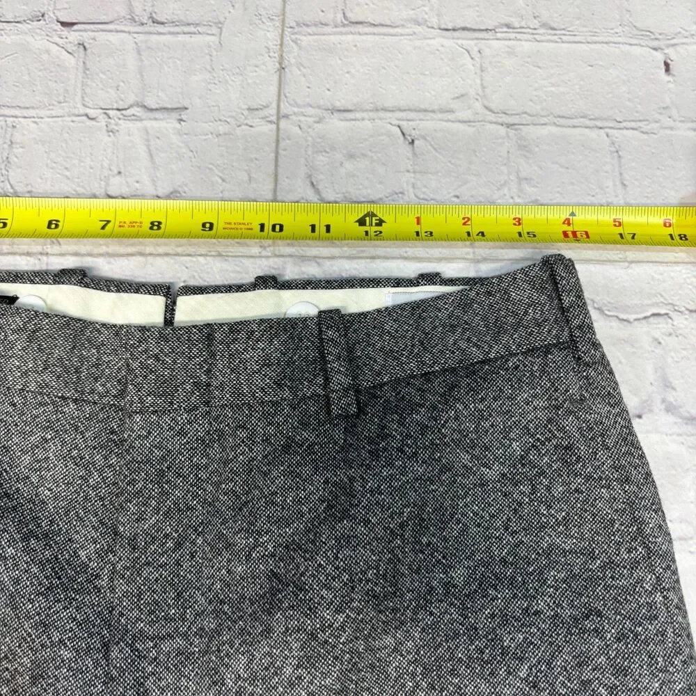 O'Connell's Men Wool Dress Pants Size 32x29 Made in USA Gray D119 -25